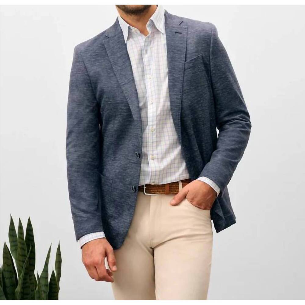 NEW JOHNNIE-O swindon top shelf sport coat in navy